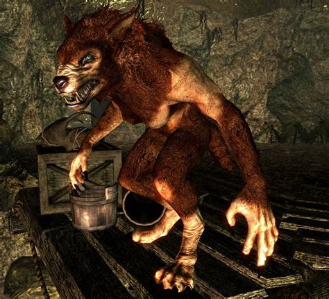 skyrim female werewolf